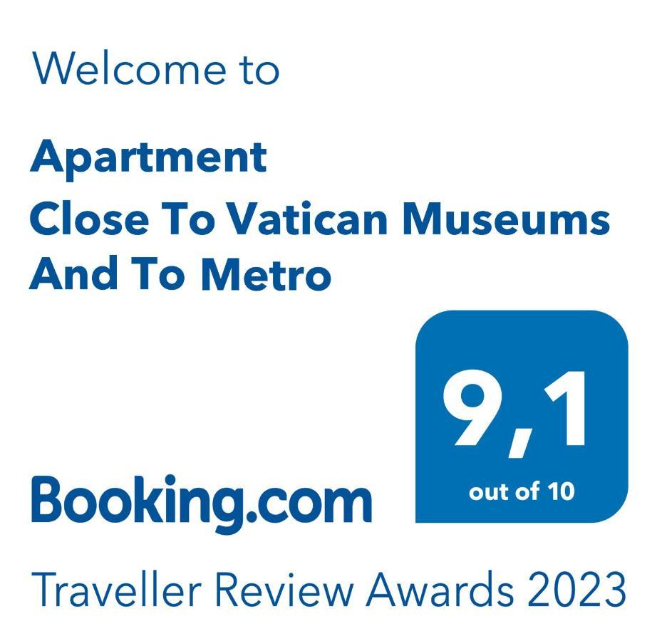 Apartment Close To Vatican Museums And To Metro Рим Экстерьер фото